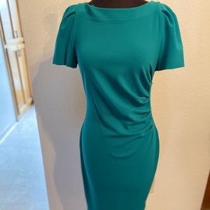 Teal business formal dress